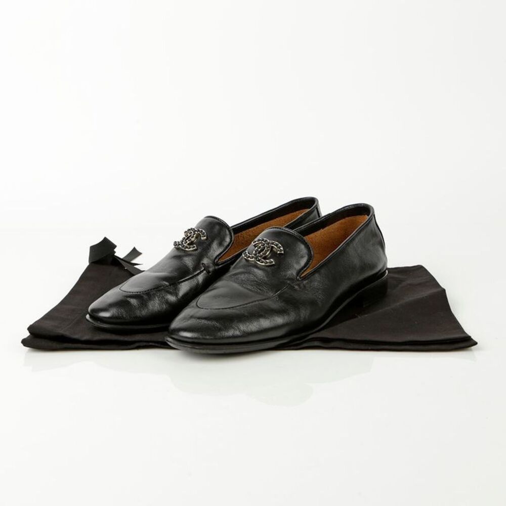 Cc Logo Loafers